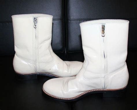 elvis white boots